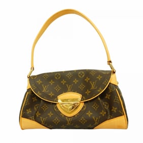 Louis Vuitton Monogram Beverly MM Shoulder Bag M40121 Brown Women's