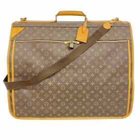 Louis Vuitton Monogram Portable Garment Case, Cinq Centrée, M23412, Brown, 2-Way Bag for Men and