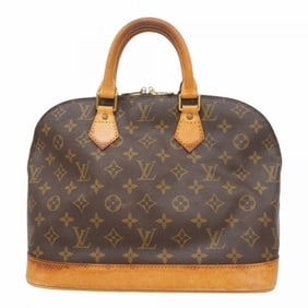 Louis Vuitton Monogram Alma Handbag M51130 Brown Women's
