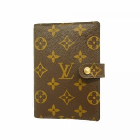 Louis Vuitton Monogram Agenda PM Planner Cover R20005 Brown for Men and Women