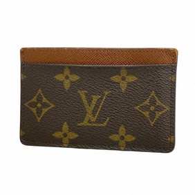 Louis Vuitton Monogram Porte Carte Sample Card Case M61733 Brown for Men and Women