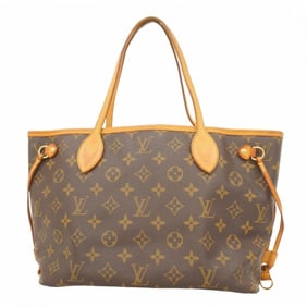 Louis Vuitton Monogram Neverfull PM Tote Bag M40155 Brown Women's P1363787