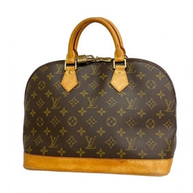 Louis Vuitton Monogram Alma Handbag M51130 Brown Women's