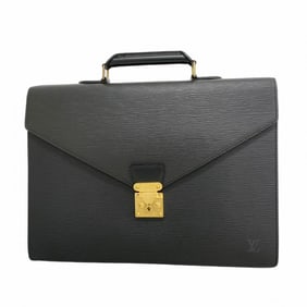 Louis Vuitton Epi Leather Servier Bag M54422 Noir Men's