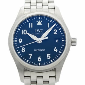 IWC Schaffhausen Pilot's Watch IW324010 Black Dial Men's