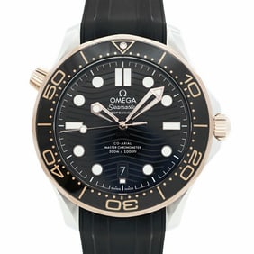 Omega Seamaster 210.22.42.20.01.002 Black Dial Men's Watch