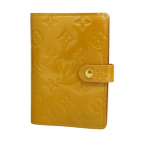 Louis Vuitton Vernis Agenda PM Notebook Cover R21009 Noisette Women's