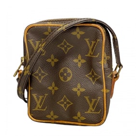 Louis Vuitton Monogram Mini Danube Shoulder Bag M45268 Brown Women's