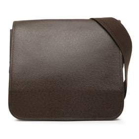 Louis Vuitton Taiga Andrei Crossbody Shoulder Bag M32488 Grizzly Brown Leather Men's LOUIS VUITTON