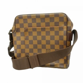 Louis Vuitton Damier Olaf PM Shoulder Bag N41442 Ebene Women's