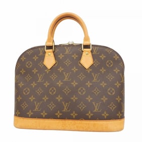 Louis Vuitton Monogram Alma Handbag M51130 Brown Women's