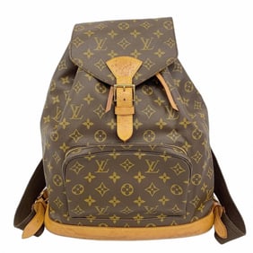 Louis Vuitton Monogram Montsouris GM Backpack M51135 Brown Women's