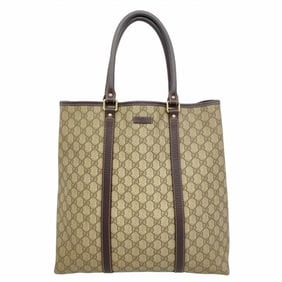 Gucci GG Supreme Tote Bag 223668 Brown for Men and Women