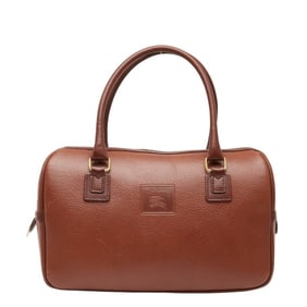 Burberry Nova Check Shadow Horse Boston Bag in Brown Leather for Women