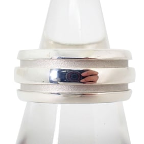 TIFFANY 925 Double Line Ring, Size 12