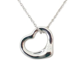 TIFFANY Ag925 heart pendant necklace