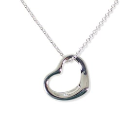 TIFFANY 925 heart pendant necklace