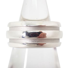TIFFANY 925 Double Line Ring, Size 10