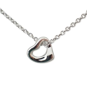 TIFFANY Ag925 heart pendant necklace