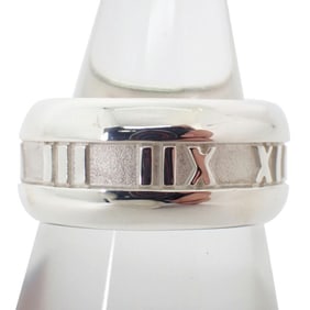 TIFFANY 925 Atlas Wide Ring, size 15