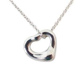 TIFFANY Ag925 heart pendant necklace