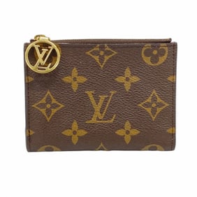 Louis Vuitton Monogram Portefeuille Lisa Wallet M82383 Brown Rose Lollipop Women's