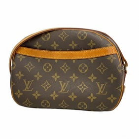 Louis Vuitton Monogram Blois Shoulder Bag M51221 Brown Women's