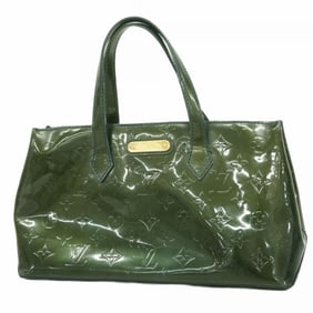 Louis Vuitton Vernis Wilshire PM Handbag M93684 Bleu Nuit for Women