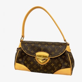 Louis Vuitton Monogram Beverly MM Shoulder Bag M40121 Brown Women's