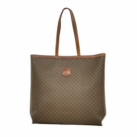 Celine tote bag, Macadam, brown, for women