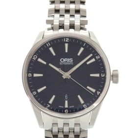 Oris Artix Date 01 733 7642 4034 Stainless Steel Black Dial Automatic Watch 1581ORIS