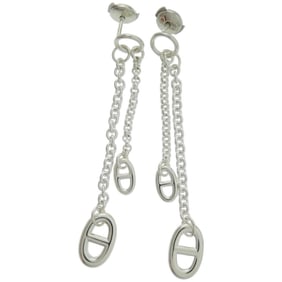 Hermès New Farandole Silver 925 Earrings 0501HERMES