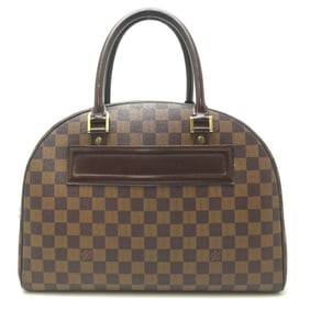 Louis Vuitton Nolita Women's Ebene Handbag N41455 (Brown) - Key and Padlock Missing