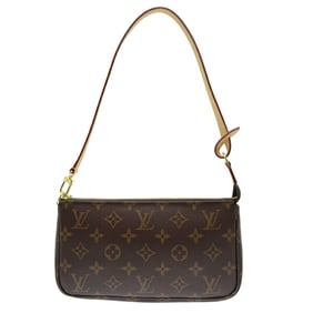 Louis Vuitton Pochette Accessoires Women's Shoulder Bag M40712 Monogram Brown