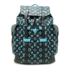 Louis Vuitton Christopher MM Backpack/Daypack for Men and Women, M21936, Monogram Playground,