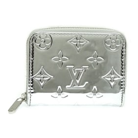 Louis Vuitton Zippy Coin Purse Men's Case M12673 Monogram Miroir Silver