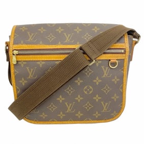 Louis Vuitton Monogram Bosphor Shoulder Bag M40106 Brown Women's