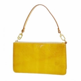 Louis Vuitton Vernis Lexington Pouch M91010 Beige Women's
