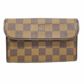Louis Vuitton Damier Florentine Waist Bag N51856 Ebene SPO Women's