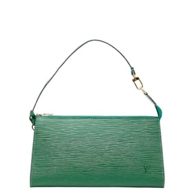 Louis Vuitton Epi Accessory Pochette M52944 Borneo Green Leather Women's LOUIS VUITTON