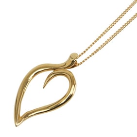 Tiffany Leaf Heart Necklace in 18K Yellow Gold for Women. TIFFANY & Co.