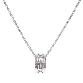 Bvlgari Parentesi Women's and Men's Necklace 342167 750 White Gold