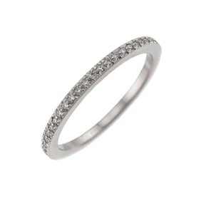 Tiffany & Co. Full Circle Diamond Ring, Size 9, Platinum
