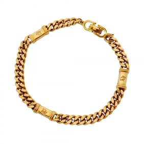 Christian Dior Bracelet GP Plated Gold Women's