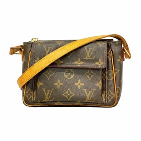 Louis Vuitton Monogram Viva Cite PM Shoulder Bag M51165 Brown Women's