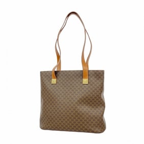 Celine tote bag, Macadam, brown, for women