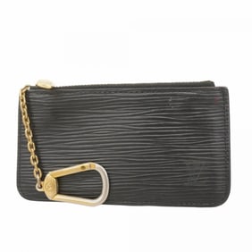 Louis Vuitton Epi Pochette Cle Wallet/Coin Case M63802 Noir Women's