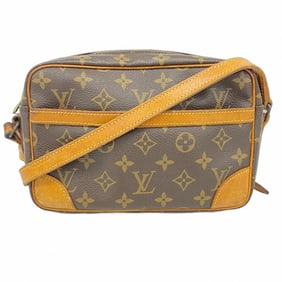 Louis Vuitton Monogram Trocadero 24 Shoulder Bag M51276 Brown Women's