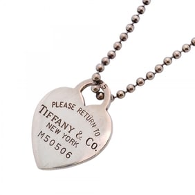 Tiffany Return to Heart Necklace, Silver 925, Women's