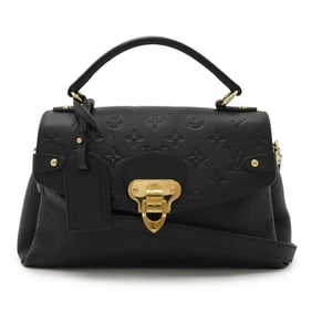 LOUIS VUITTON Monogram Empreinte Georges BB Handbag/Shoulder Bag in Noir Black (M53941)